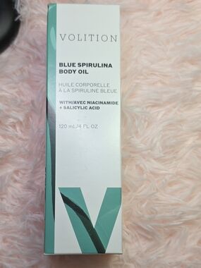 Volition Blue Spirulina Body Oil - Blue